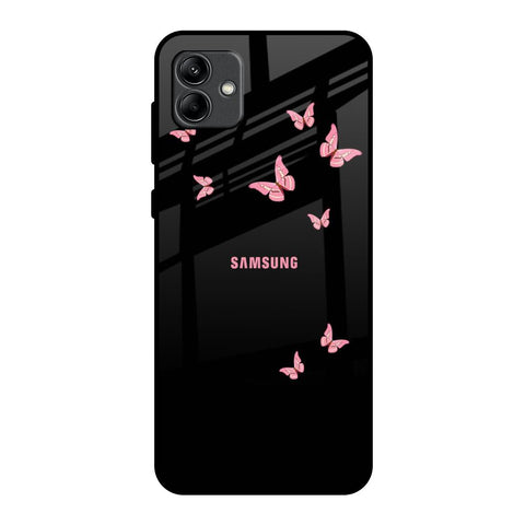 Fly Butterfly Samsung Galaxy A04 Glass Back Cover Online