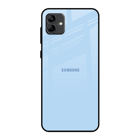 Pastel Sky Blue Samsung Galaxy A04 Glass Back Cover Online