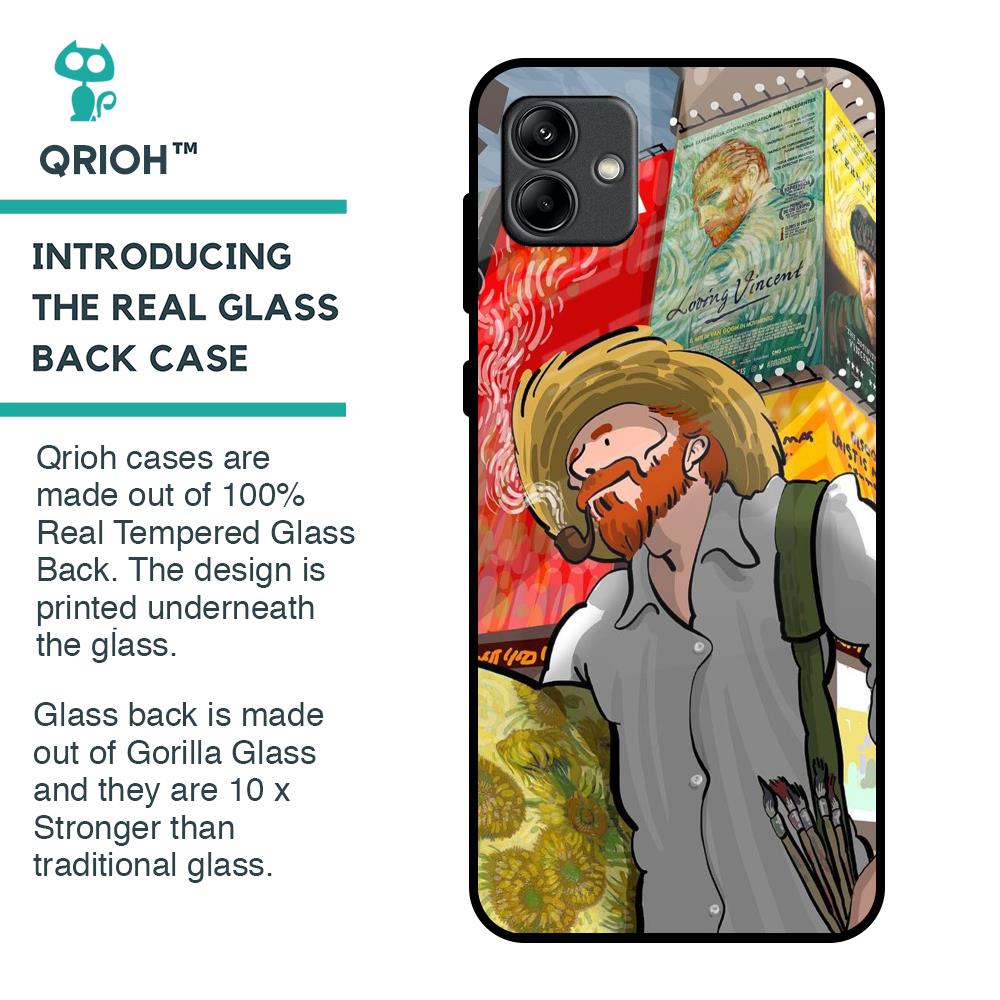 Loving Vincent Glass Case for Samsung Galaxy A04