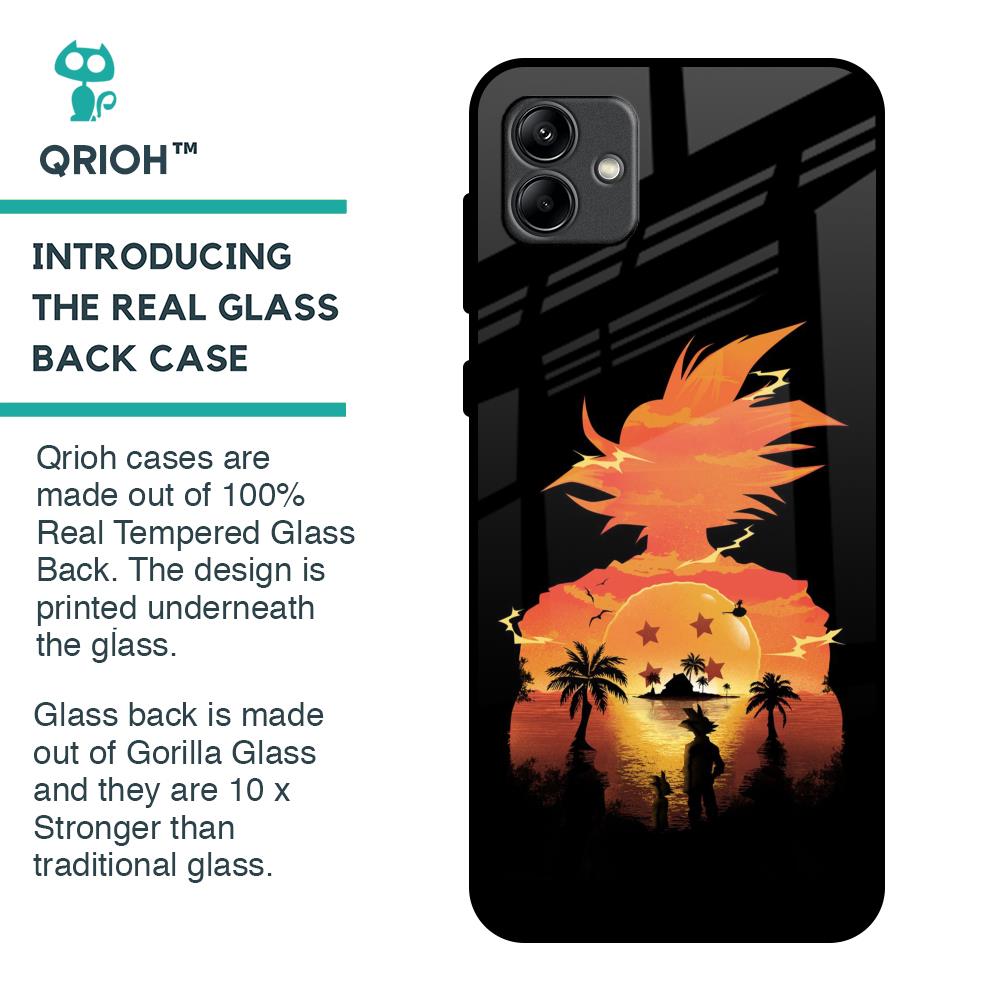 Japanese Paradise Glass Case for Samsung Galaxy A04