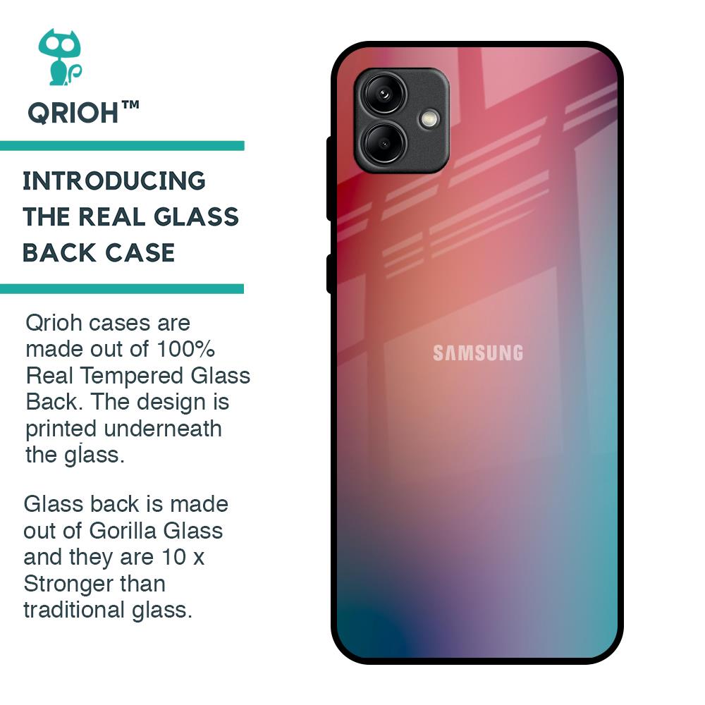 Dusty Multi Gradient Glass Case for Samsung Galaxy A04