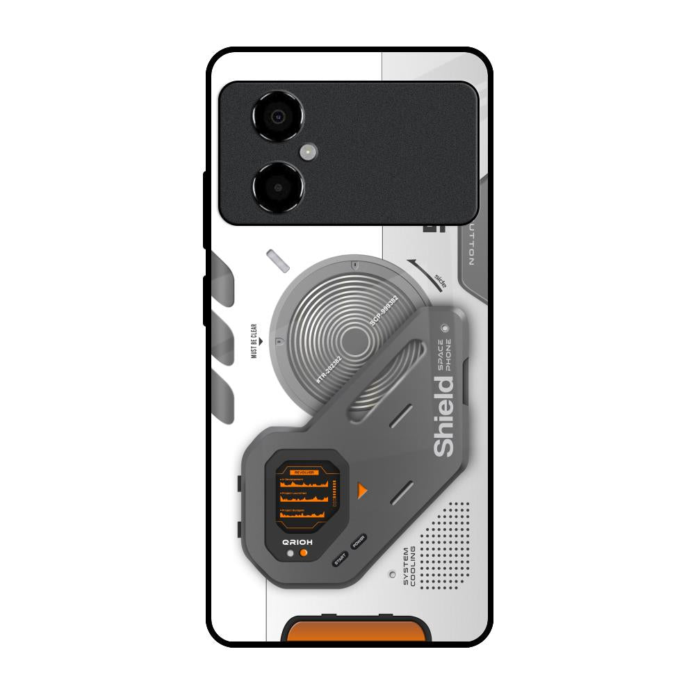 Liberty Cyber Poco M4 5G Glass Back Cover Online