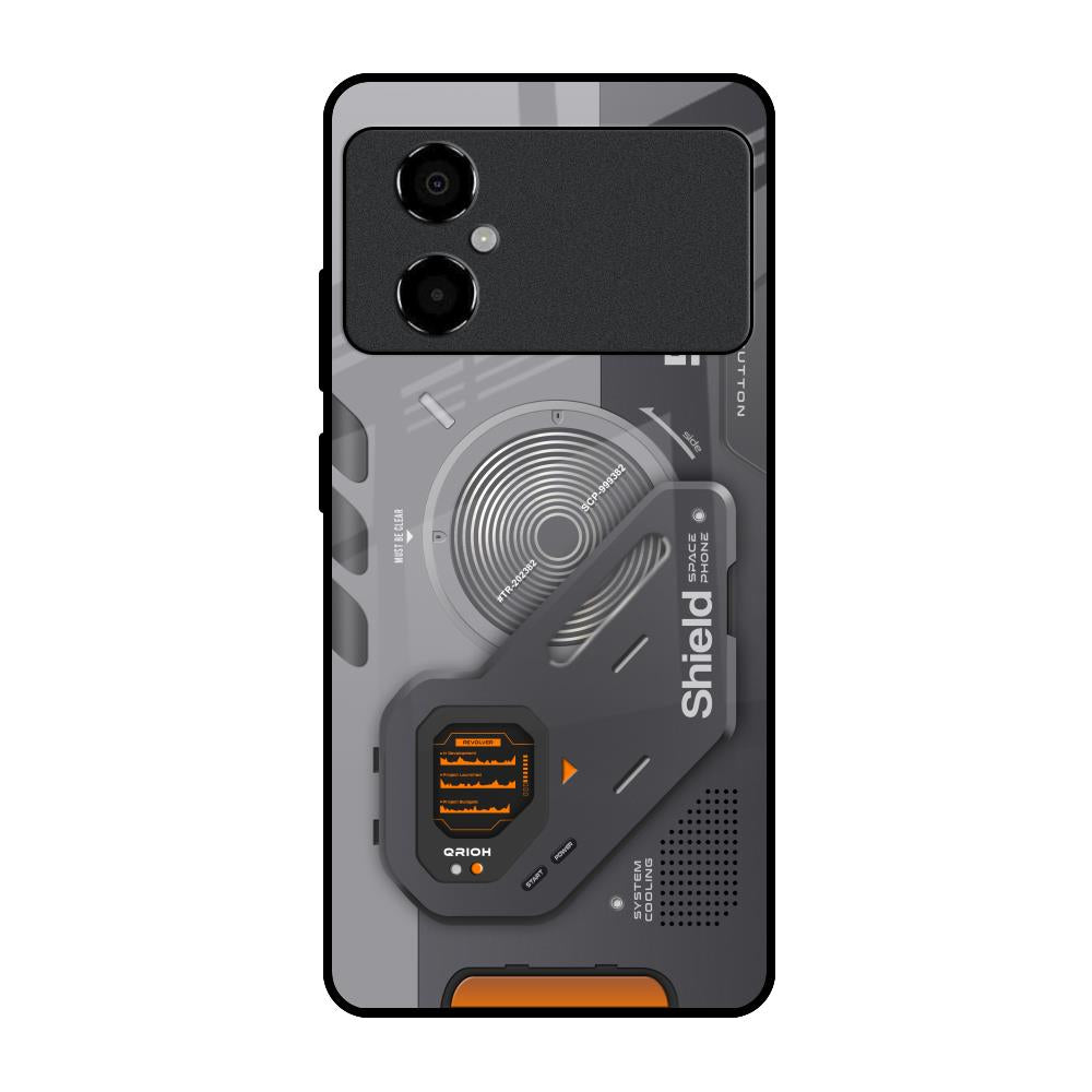 Tech Lifestyle Poco M4 5G Glass Back Cover Online