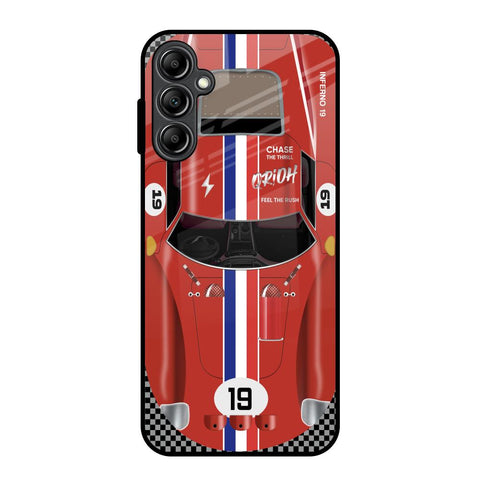 Racing Vintage Samsung Galaxy A14 5G Glass Back Cover Online