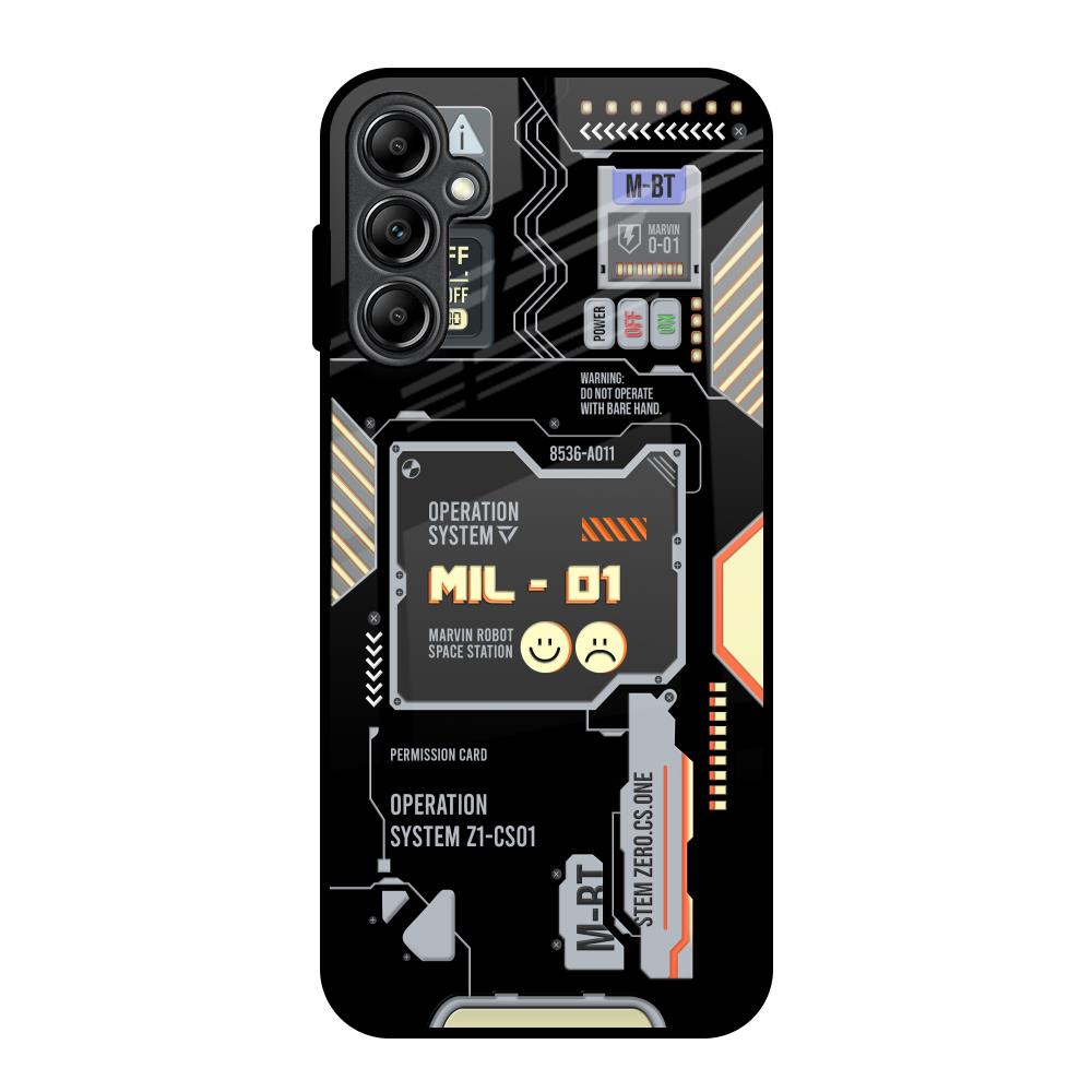 Exposed Parts Samsung Galaxy A14 5G Glass Back Cover Online