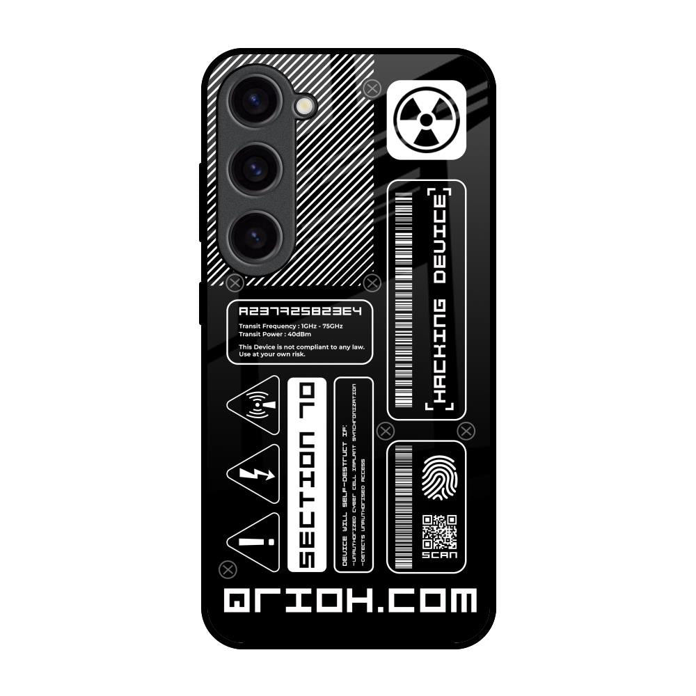 Futuristic Art Samsung Galaxy S23 5G Glass Back Cover Online