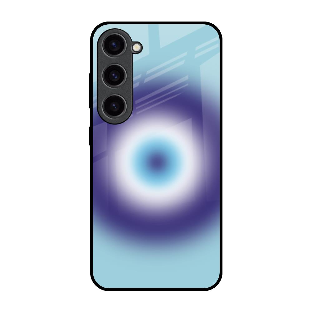 Evil Eye Art Samsung Galaxy S23 5G Glass Back Cover Online