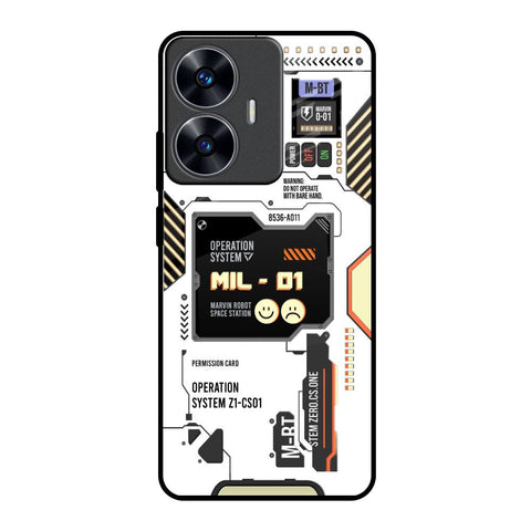 Tech Display Realme C55 Glass Back Cover Online