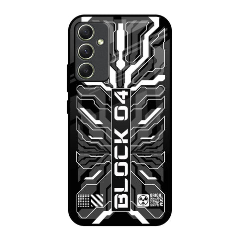 Monochrome Magic Samsung Galaxy A34 5G Glass Back Cover Online