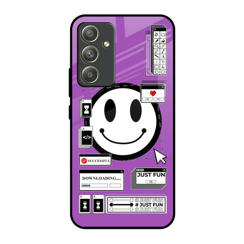 Code with Smile Samsung Galaxy A54 5G Glass Back Cover Online
