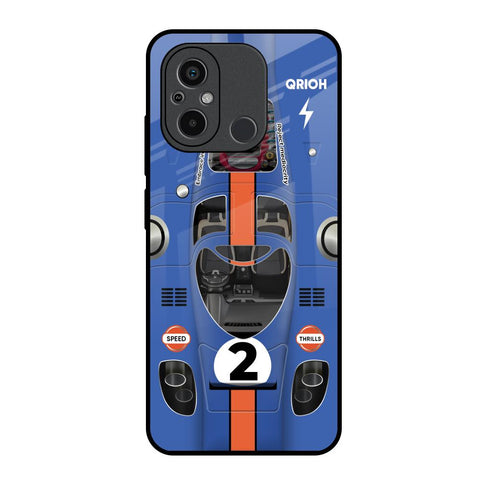 Car Adiction Redmi 12C Glass Back Cover Online