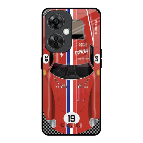 Racing Vintage OnePlus Nord CE 3 Lite 5G Glass Back Cover Online