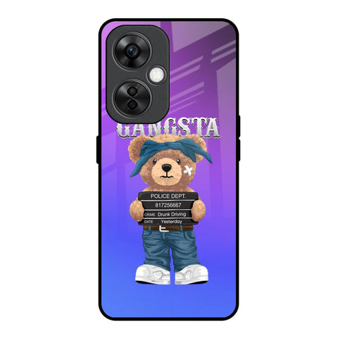 Gangsta Bear OnePlus Nord CE 3 Lite 5G Glass Back Cover Online