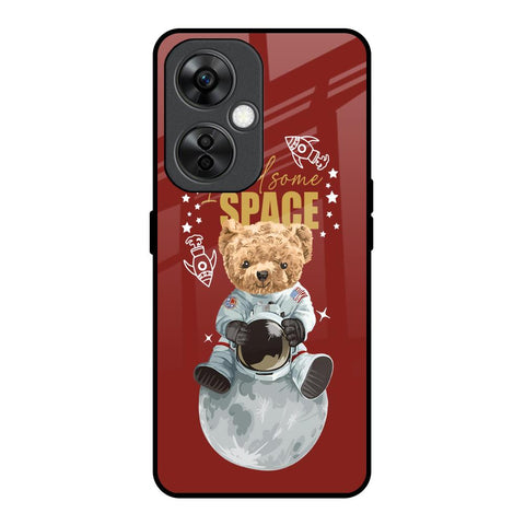 Astronaut Bear OnePlus Nord CE 3 Lite 5G Glass Back Cover Online