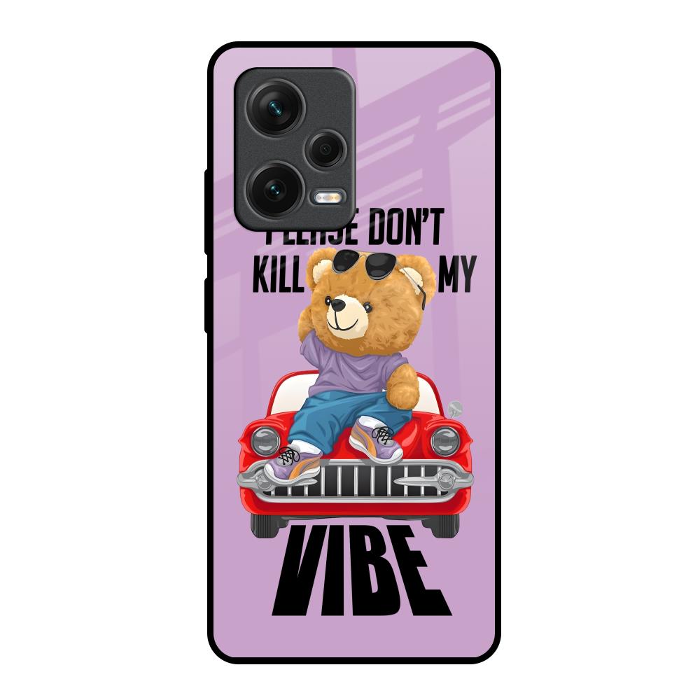 Don't Kill My Vibe Redmi Note 12 Pro Plus 5G Glass Back Cover Online