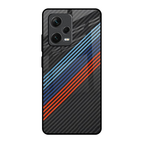 Carbon Inspired Redmi Note 12 Pro 5G Glass Back Cover Online
