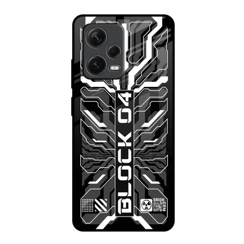 Monochrome Magic Redmi Note 12 Pro 5G Glass Back Cover Online
