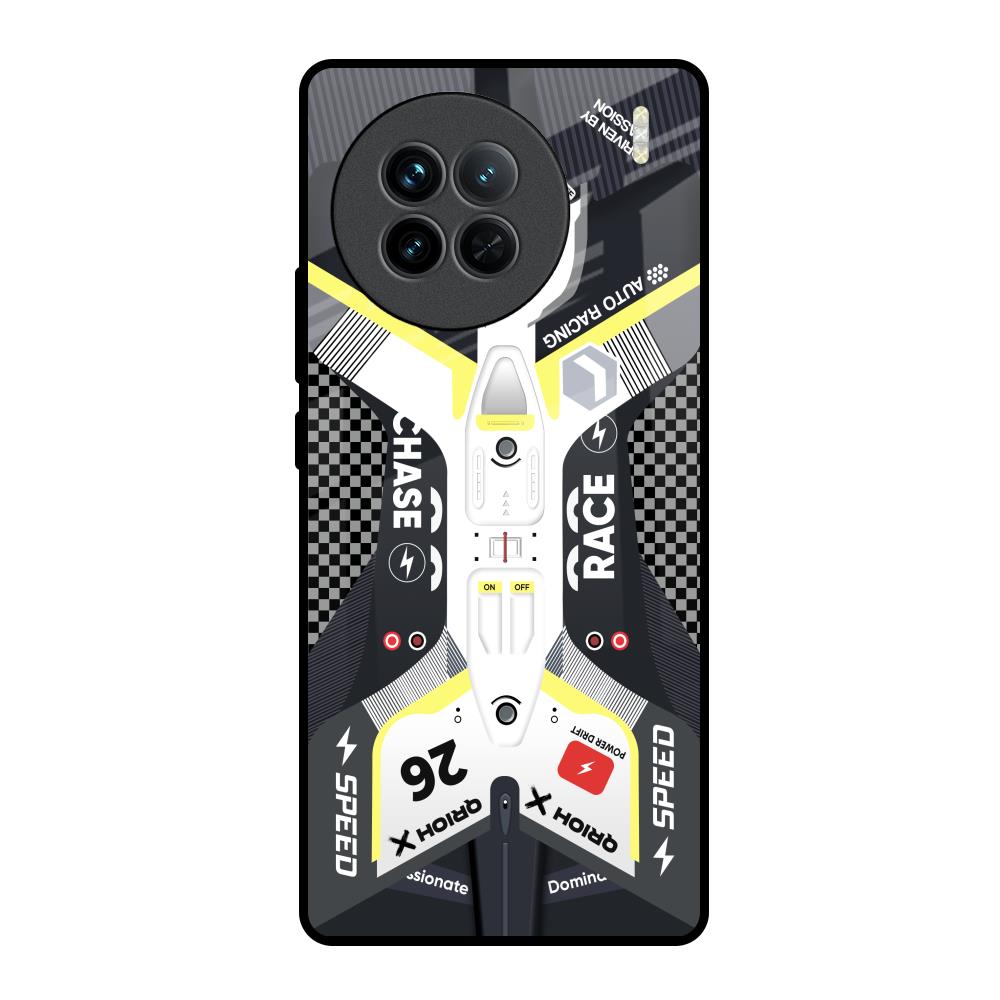 Car Enthusiast Vivo X90 5G Glass Back Cover Online