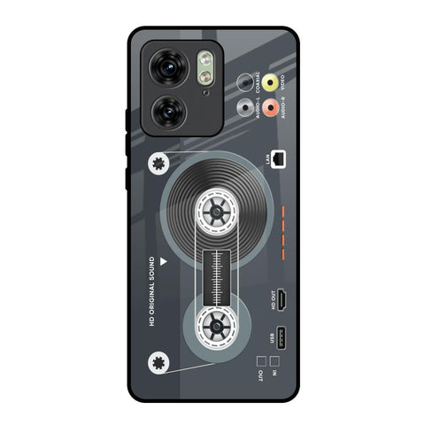 Retro Recorder Motorola Edge 40 Glass Back Cover Online
