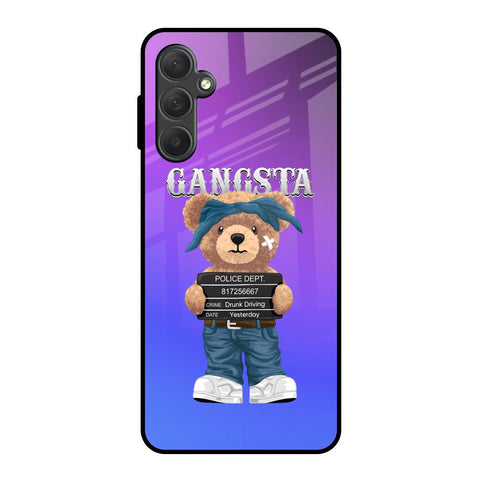 Gangsta Bear Samsung Galaxy F54 5G Glass Back Cover Online