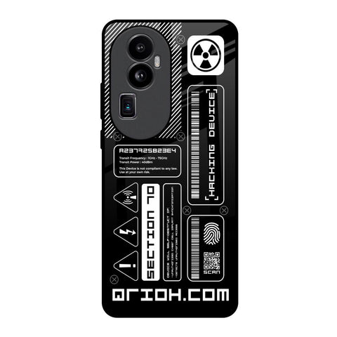Futuristic Art Oppo Reno10 Pro Plus 5G Glass Back Cover Online