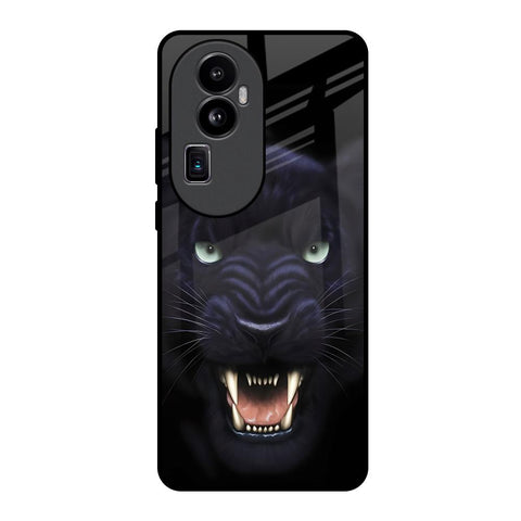 Angry Black Leopard Oppo Reno10 Pro Plus 5G Glass Back Cover Online