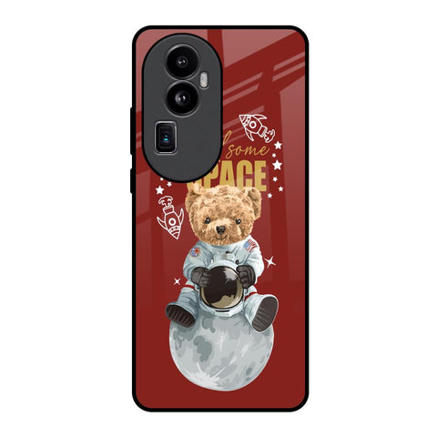 Astronaut Bear Oppo Reno10 Pro Plus 5G Glass Back Cover Online