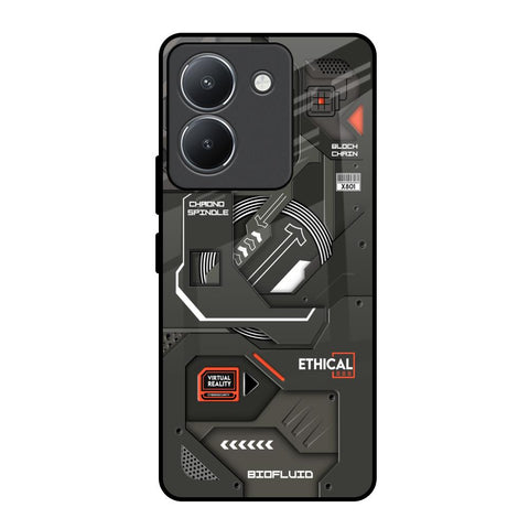 Tech Aesthetics Vivo Y36 Glass Back Cover Online