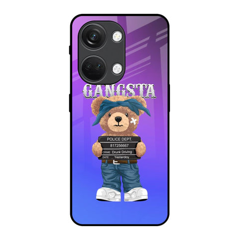 Gangsta Bear OnePlus Nord 3 5G Glass Back Cover Online