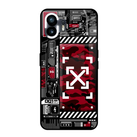 Technology Art Nothing Phone 2 Glass Back Cover Online