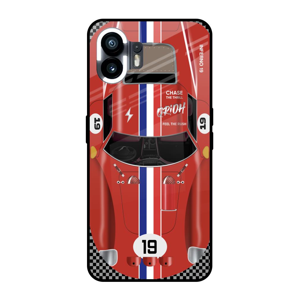 Racing Vintage Nothing Phone 2 Glass Back Cover Online