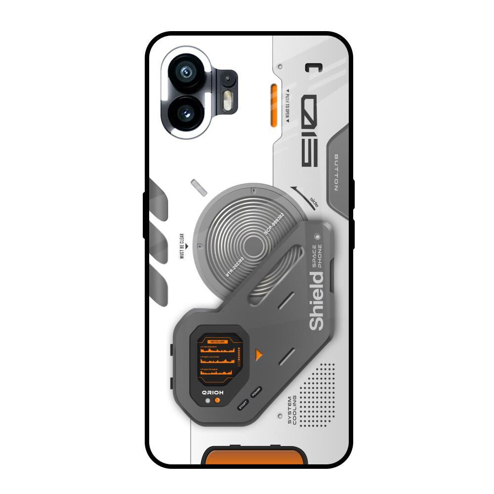 Liberty Cyber Nothing Phone 2 Glass Back Cover Online