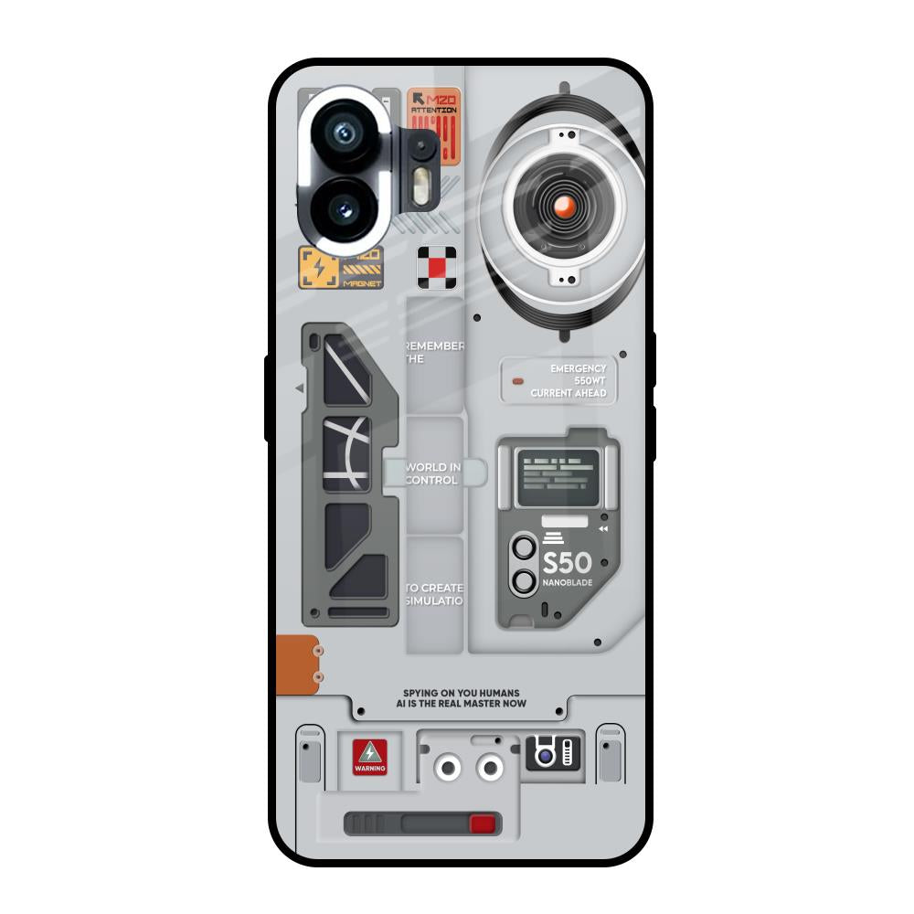Plasma Shield Nothing Phone 2 Glass Back Cover Online