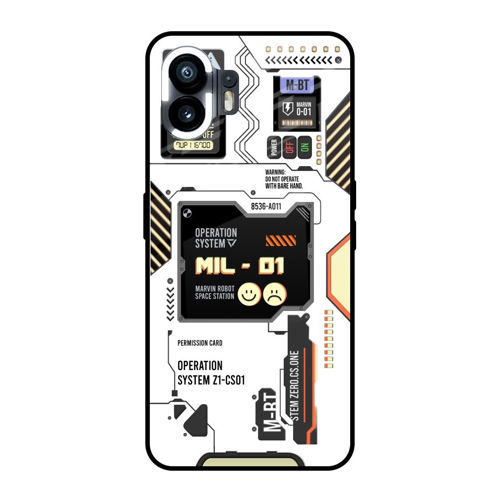 Tech Display Nothing Phone 2 Glass Back Cover Online