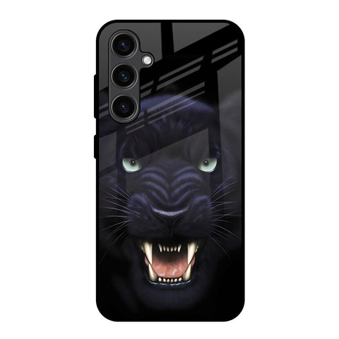 Angry Black Leopard Samsung Galaxy S23 FE 5G Glass Back Cover Online
