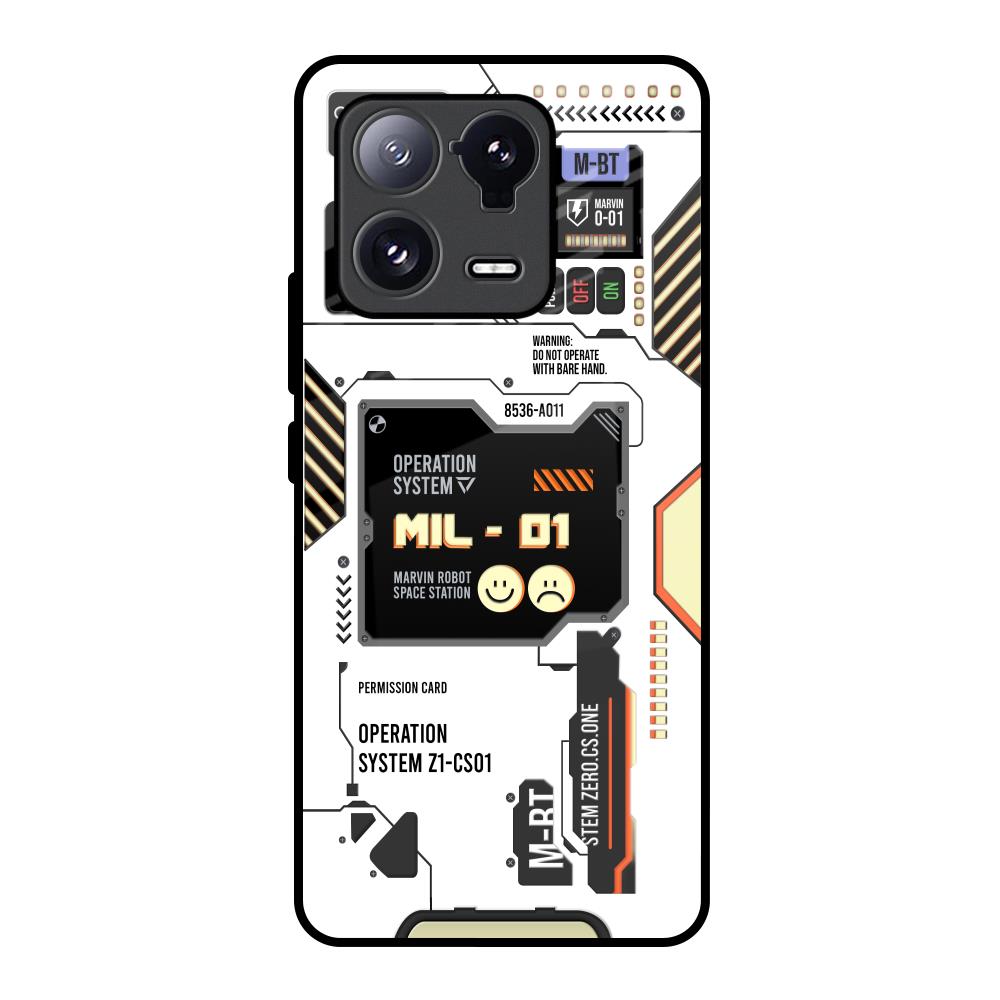 Tech Display Mi 13 Pro Glass Back Cover Online