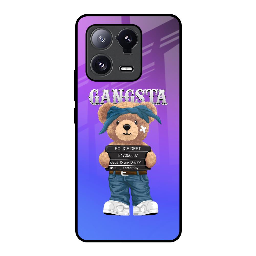 Gangsta Bear Mi 13 Pro Glass Back Cover Online