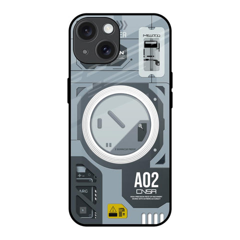 Modern Technology iPhone 15 Glass Back Cover Online