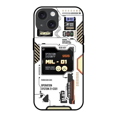 Tech Display iPhone 15 Glass Back Cover Online