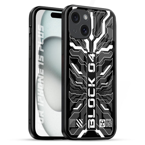 Monochrome Magic iPhone 15 Plus Glass Back Cover Online
