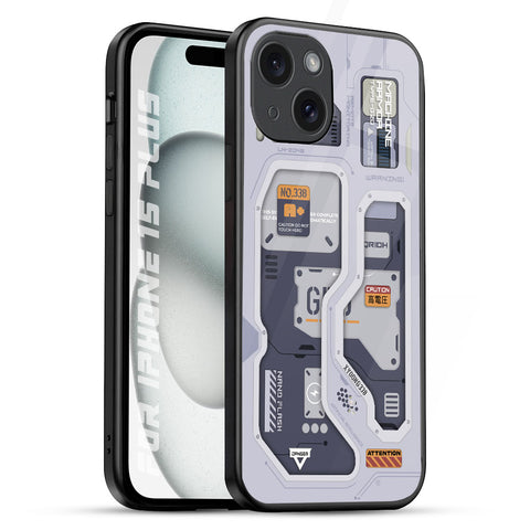 Tech Savvy iPhone 15 Plus Glass Back Cover Online