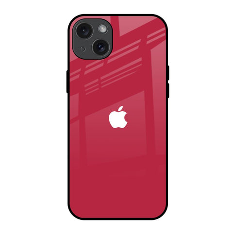 Solo Maroon Glass case for iPhone 15 Plus