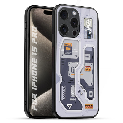 Tech Savvy iPhone 15 Pro Glass Back Cover Online