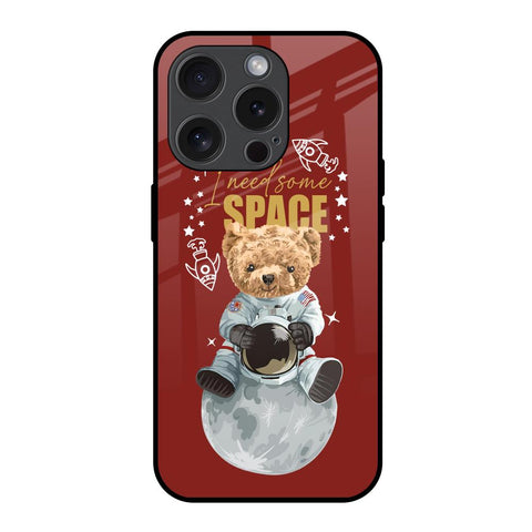 Astronaut Bear iPhone 15 Pro Glass Back Cover Online