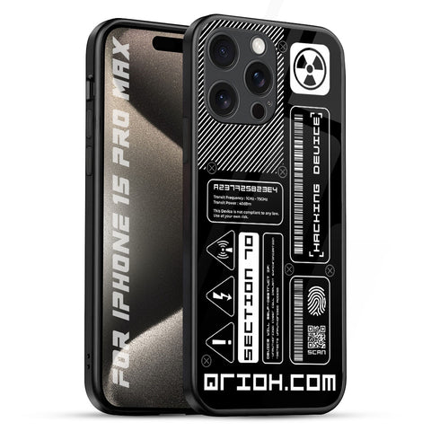 Futuristic Art iPhone 15 Pro Max Glass Back Cover Online