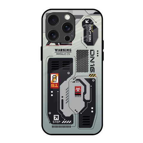 Techno Vibes iPhone 15 Pro Max Glass Back Cover Online