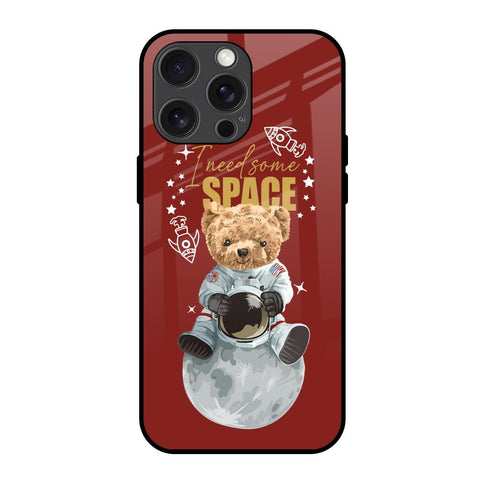 Astronaut Bear iPhone 15 Pro Max Glass Back Cover Online