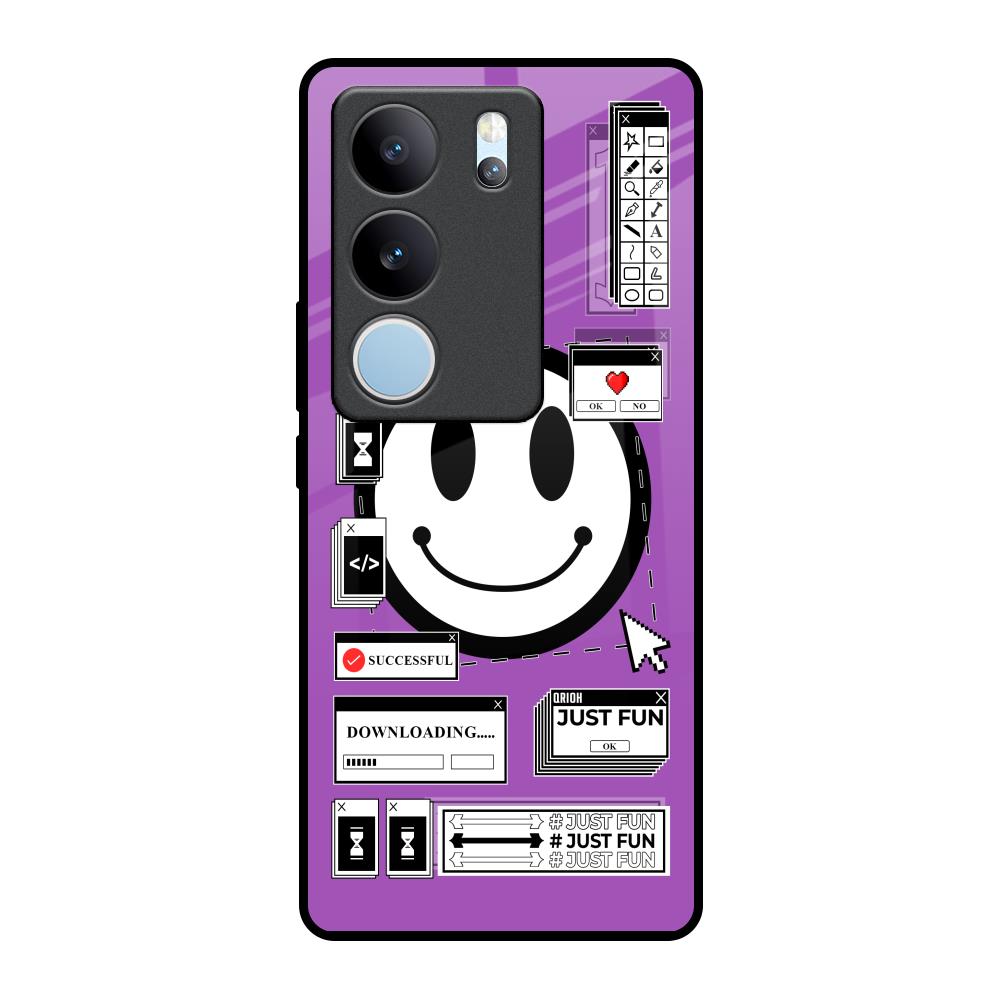 Code with Smile Vivo V29 Pro 5G Glass Back Cover Online