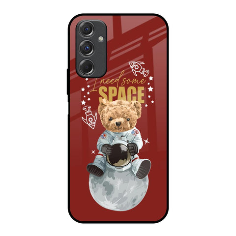 Astronaut Bear Samsung Galaxy F34 5G Glass Back Cover Online