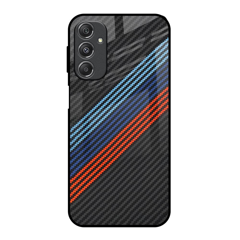 Carbon Inspired Samsung Galaxy M34 5G Glass Back Cover Online